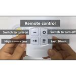 Generic Wireless LED Puck Light with Remote Control – 3 Pieces Set - image 3