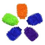 1pc Chenille Microfiber Coral Velvet Car Wash Sponge Block Car Glove Car Wash Tools Car Cleaning
