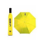 portable foldable bottle umbrella blue---yellow