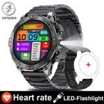 product_image_name-Generic-Smartwatch Men With Flashlight Sport Tracker Blood Pressure IP68 Waterproof-1