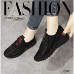 product_image_name-Ladies Everything-Women's Fashion Outdoor Sport Casual Shoes - Simple Sneakers - Easy Wear Heeled Canvas-5