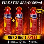 Generic Portable Fire Stop Spray (500ml) + Free Microfiber Cleaning Towel