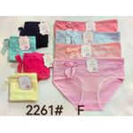 Women's panties with side bow 6 pink white blue 