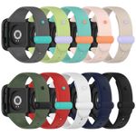 Generic For Redmi Watch 3 Nail Button Silicone Watch Band(Dark Blue) - image 5