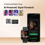 Oraimo Watch 6 Nano 1.52 TFT Full Touch Color Screen Smart Watch Titanium - image 6