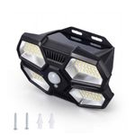 Generic 180 LED Solar Wall Light For Outdoor Or Indoor Lighting - image 3