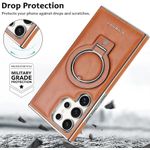 product_image_name-Generic-Samsung S23ULTRA Leather Magnetic Ring Case -1