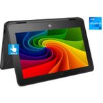 product_image_name-Hp-ProBook 11 X360- TOUCH- 128GB SSD/4GB RAM-Intel CELERON QUAD CORE WIN10 Pro +Mouse &USB Light-1