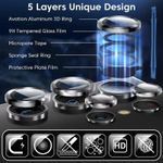 Genres Samsung Galaxy S24 Ultra Tempered Camera Lens Protector Glass - image 4