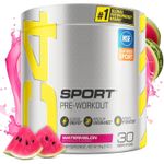 Cellucor C4 Sport Pre-Workout Powder, WATERMELON Flavor, 30 Servings