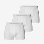 Men's Underwear Boxer - White 3 In 1
