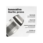 Generic Stainless Steel Garlic Press – Heavy Duty, Rust-Resistant Kitchen Tool - image 5