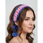 SKY Handmade Crochet Floral Headband - image 2