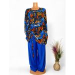2pcs ruffle top and trousers 