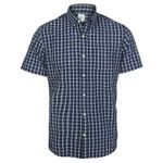 product_image_name-Gap-Men's Light-Denim Check Shirt - Blue-1