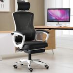 Generic Premium Computer Racing Gaming Ergonomic Chair with Headrest & Footrest