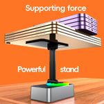 Generic 3-in-1 Foldable Phone Stand with Bluetooth Speaker & Power Bank - 360° Rotation - image 3