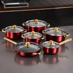 Generic 12-Piece Multi-Size Cookware Set