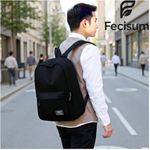 product_image_name-Fashion-Fecisum Men Bags Backpacks School Bags Laptop Bags Bookbags Satchel-5