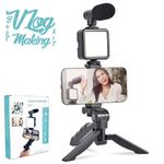 Portable Vlogging Selfie Stand Video Making Kit