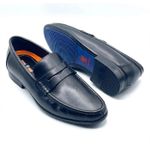 GOLDEN COXES plain Leather coxes loafers 