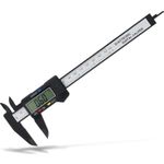 Generic Digital Caliper, 0-6" Calipers Measuring Tool - Electronic Micrometer Caliper with Large LCD Screen, Auto-Off Feature
