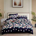 LUXURY COTTON  FLORAL BEDSHEET SET With 2 Pillowcases(Soft Bedding)