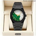 product_image_name-Shaarms-Men’s Luxury Fashion Wristwatch – Blue Octagon Arabic Numeral Watch Unisex Minimalist Watch with Durable Strap-4