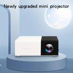 Generic YG300 mini portable projector LED home theater supporting USB, HDMI, and SD card links - image 2