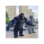 Inflatable Gorilla King Kong Costume Adult Mascot Dress Suit