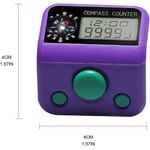 Generic Finger Tally Counter with Compass Digital Electronic Tasbeeh Counters - 1 Piece - image 5