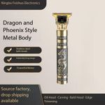 Generic Rechargeable Metal Simple Style Hair Clippers