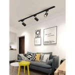 Generic 30w Track Light Adjustable Track Ceiling/wall Spotlight 3 in 1 – Black