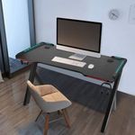 Generic Gaming Desk With LED RGB Lights 140cm