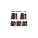 Telekom Wireless Intercom LCD 5 Set