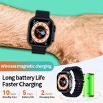 Generic 2.09''inch T900U Smartwatch Native Storm Waterproof  Black - image 3