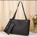 product_image_name-Fashion-Spacious Premium Black Ladies Shoulder Bag-1
