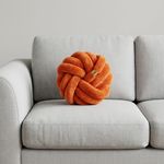 Luxury Velvet Plush Knot Throw Pillow