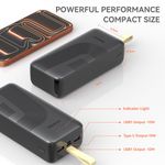 product_image_name-FOOMEE-30000mAh 12W Fast Charging Power Bank with built-in strap and LED light-4