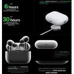 Generic Aírpods Pro 2ND Generation USB C Latest EàrBuds Wireless Headphone Headset Earphone