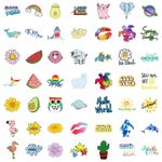 product_image_name-Generic-100 Pcs Stickers for Kids, Cute Water Bottle Vinyl Waterproof Laptop Stickers for Students Gifts School Supplies Classroom Teacher Prizes Stocking Stuffers Sticker Pack for Kids Girls Teens-3
