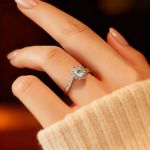 product_image_name-ARHANORY-Elegant Womens Engagement Ring Sparkling Cubic Zirconia Rings Bride - Silver-2