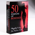 Generic BDSM 50 POSITIONS OF BONDAGE GAME CARD