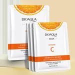 product_image_name-BIOAQUA-6 Pieces Vitamin C Beauty Mask Hydrating, Moisturizing, Delicate and Glowing Gentle Patch Mask Cosmetics-1