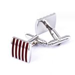 product_image_name-Fashion-New Luxury Colorful Silver Pattern Men's Cufflinks-4