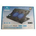 Generic Mikuso Tornado-2 Dual Blue LED Laptop Cooler Pad (NCP-236) - image 2