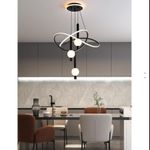 product_image_name-Generic-MODERN HIGH-CLASS CHANDELIER LED PENDANT LIGHT, Chandelier Lamp for Living Room, Bedroom, Restaurant, Chandeliers Pendant Lights Home Decor, Chandelier Light for Interior Decor, Luxury Pendant Chandelier Light-2