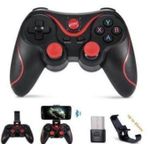 Generic X3 Wireless Bluetooth Gamepad Controller - 2.4GHz + Bluetooth, Phone Holder, USB Receiver for PC, Android, TV Box - Black Red - image 4