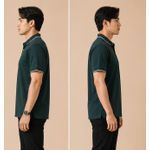 LC WALKIKI men's dark green polo shirt - image 3