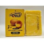 Jaune  d'oeuf Jaune-d'Oeuf Egg Yolk Treating & Clarifying soap Extra Strong-1 Piece.